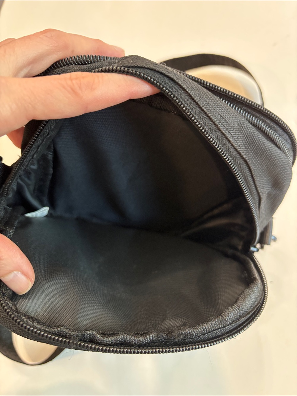 Carhartt Black Crossbody Belt Bag Adjustable Shoulder Utility Pack - Picture 12 of 15